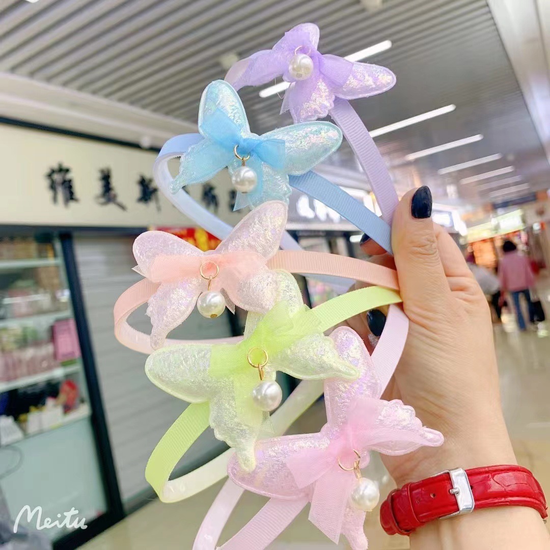 Cài tóc voan hoạt hình công chúa cho bé nhiều mẫu xinh