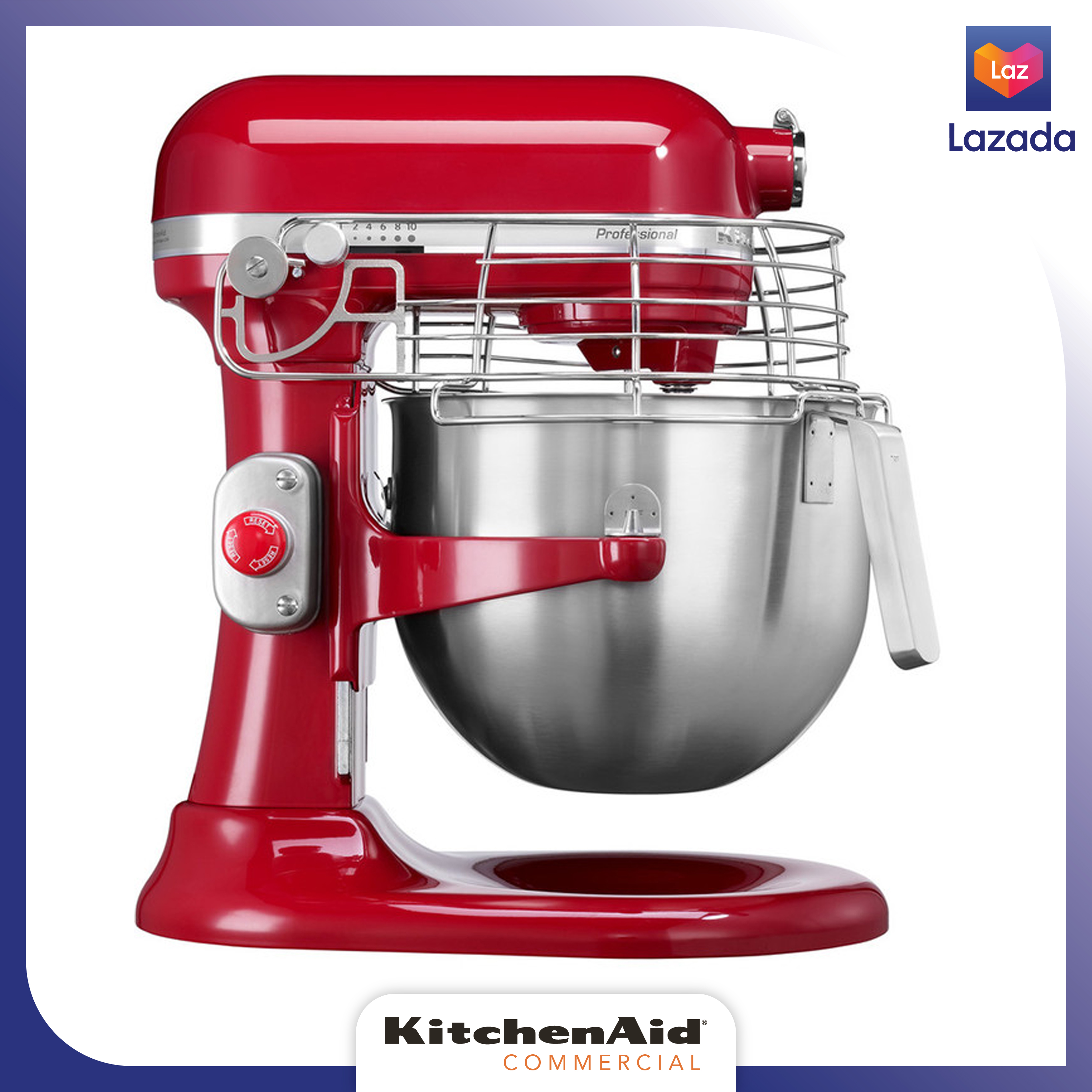 KitchenAid 5KSM7990XESM Pro Bowl Stand Mixer 6.9L,7 Qt Silver ราคา 35,900 บาท*ส่งฟรี