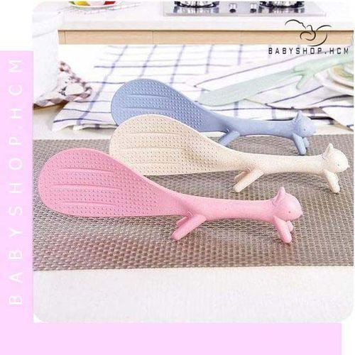 Muỗng, Thìa xới cơm lúa mạch hình con sóc
