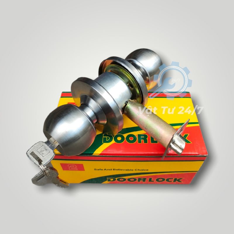 (CỰC PHẨM) Ổ KHOÁ TAY NẮM TRÒN ZANI INOX 100%