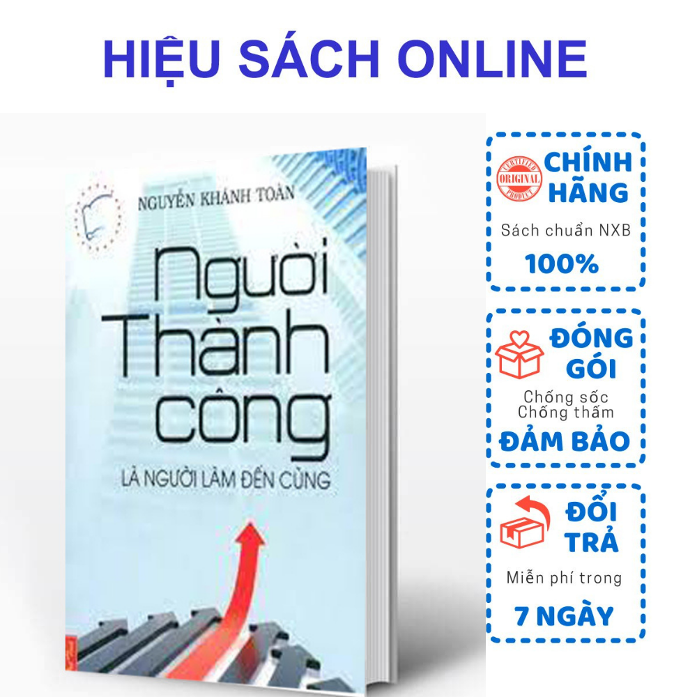 Sách - Người thành công là người làm đến cùng - Tặng kèm bookmark