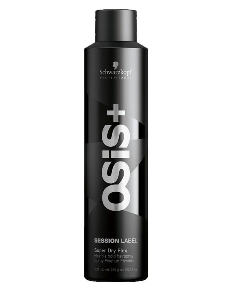 Keo xịt tóc giữ nếp siêu cứng schwarzkopf session label super dry fix 500ml