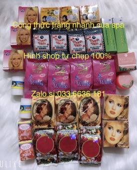 COMBO KEM TRỘN TRẮNG DA TOÀN THÂN NHANH,HIỆU QUẢ THEO CÔNG THỨC SPA