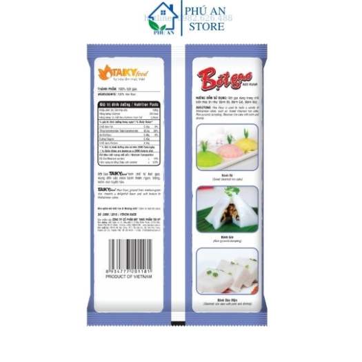 Bột Nếp - Bột Gạo - Bột Năng Tài Ký Gói 400g
