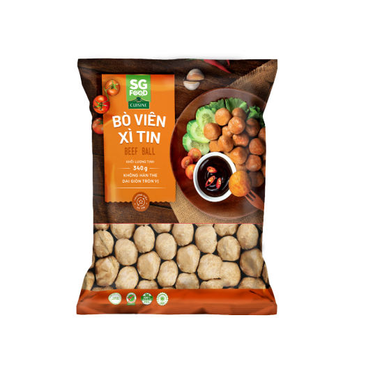 Bò Viên Xì Tin SG Food 340G
