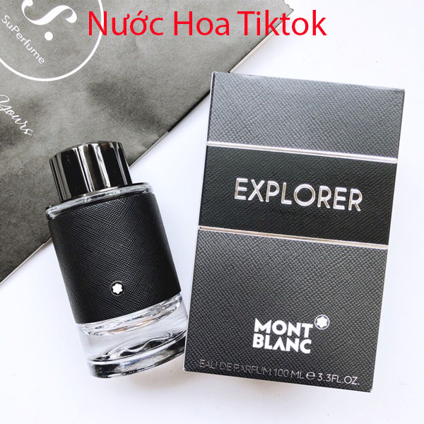 Nước hoa nam Montblanc Explorer EDP hương thơm độc đáo, phóng khoáng đầy nam tính, Nước Hoa Tiktok Uy Tín - Đẳng Cấp