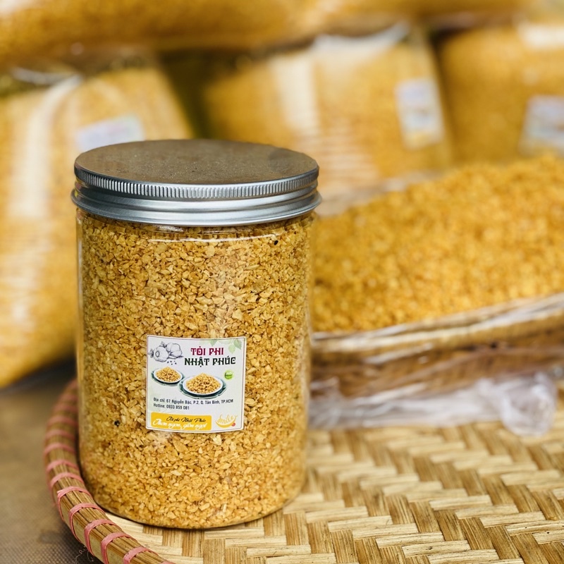 Tỏi phi sạch ông bốn - thơm, giòn, nguyên chất 100%