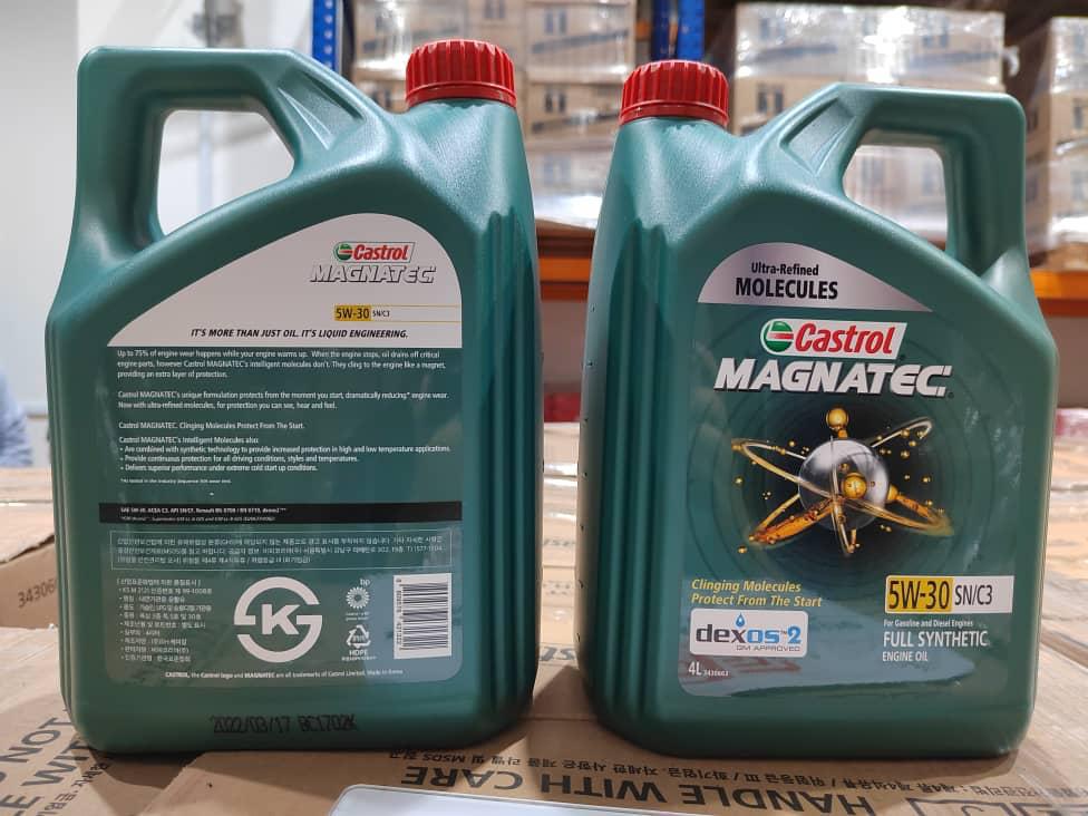 Castrol Magnatec Hybrid 0W-20 Fully Synthetic (4L) | Lazada Singapore