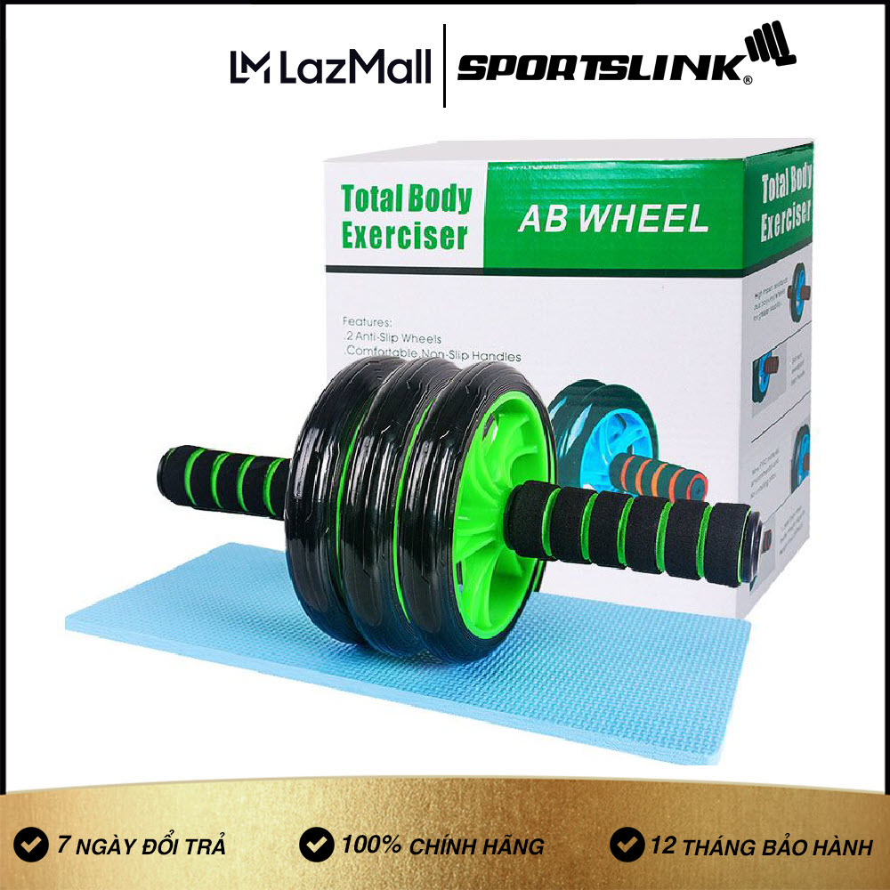 Con lăn tập bụng 3 bánh xe ab wheel gymlink sk059