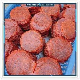 1KG Khô Cá Đỏ Ép Tròn, Chả Cá Đỏ, Cá Thu Đỏ Vị Ngọt