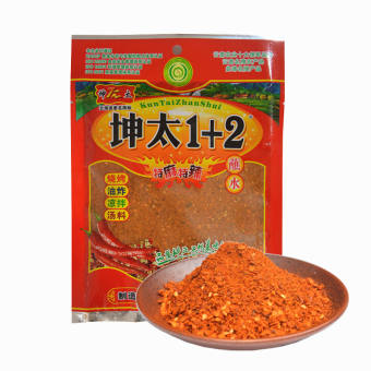 Bột ớt cay tê 1+2, gia vị bột ớt trộn cay Trung Quốc sử dụng cho ướp, nướng, chấm - túi 100g