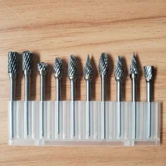 mũi khắc,mài ,làm rũa vonfram cao cấp bộ 10
