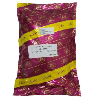 10g Ớt bột Cayenne ground hiệu atlas gói (chiết từ gói lớn)