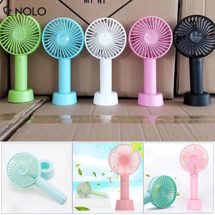 Quạt cầm tay mini tích điện