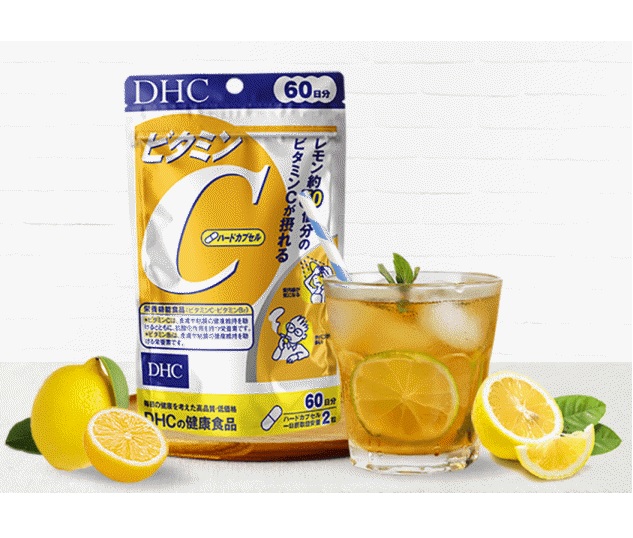 Viên Uống DHC Bổ sung Vitamin C Nhật Bản 120v gói Uống Trong 60 Ngày