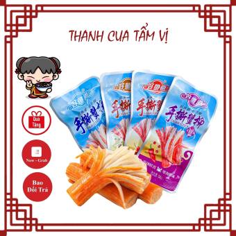 Thanh Cua Tẩm Vị Ăn Liền 14g, Đồ Ăn Vặt Ngon Giá Rẻ, Thanh Cua Không Cay, Thanh Cua Cay Ít, Thanh Cua Siêu Cay