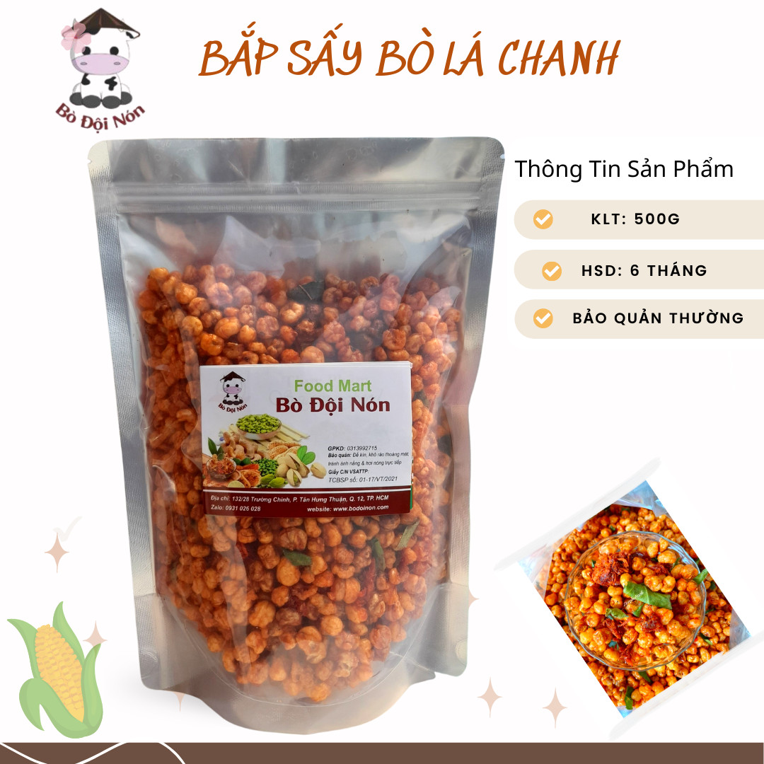 Bắp Rim Nhiều Khô Bò 500g Bò Đội Nón