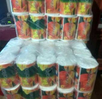 Combo 2 lốc Giấy vệ sinh Premier Vinaroll không có lõi 1lốc 6 cuộn