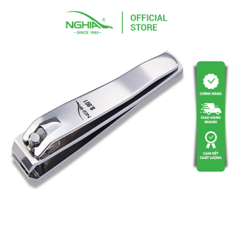 Bấm móng Tay Chân cỡ lớn lưỡi bằng Inox  Kềm Nghĩa B.901