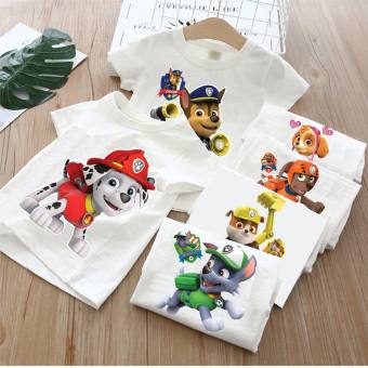 Áo thun đội chó cứu hộ - Paw Patrol tay ngắn cho bé
