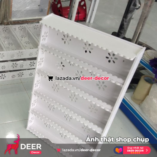 Kệ Để Đồ Nail, Để Nước Sơn Treo Tường Loại Lớn - DEER DECOR
