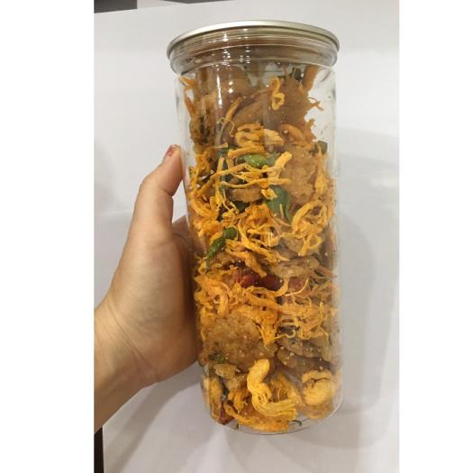 300g Cơm Cháy Lắc Khô Gà Lon Pet