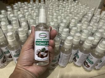 DẦU DỪA HỮU CƠ ÉP LẠNH - RICH COCO – EXTRA VIRGIN COCONUT OIL – CHAI 100ml