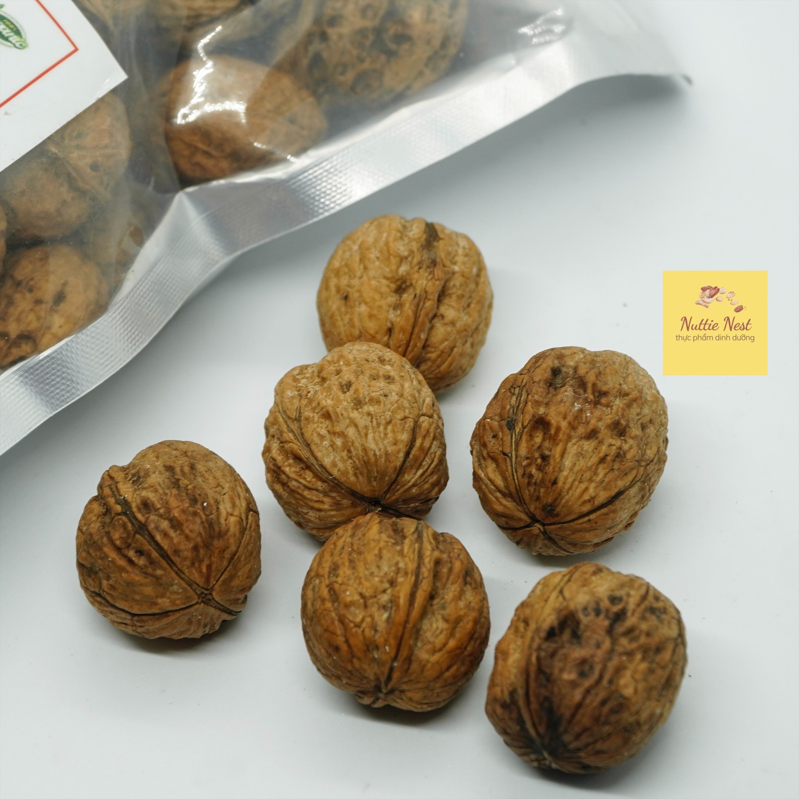 Óc chó hữu cơ Nuttie Nest, óc chó nếp, óc chó đỏ 500g