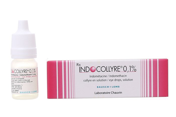 Nhỏ mắt Indocollyre 0.1% chai 5ml