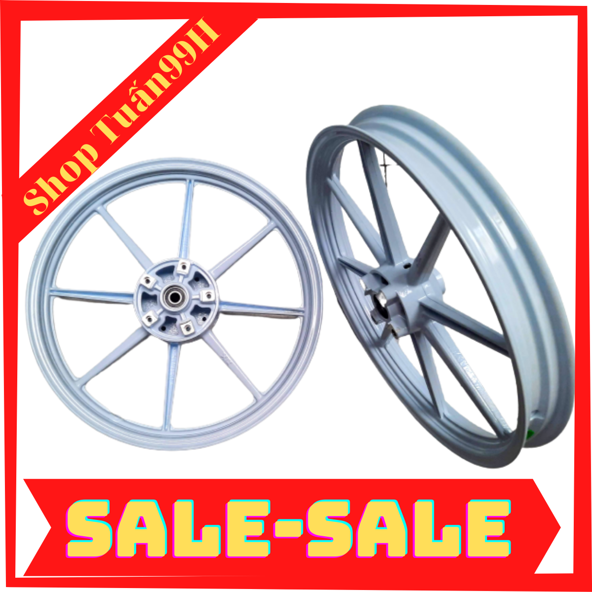 Mâm 8 cây bản nhỏ kiểu như RCB dành cho Exiter150 bản 1.4 và 1.6