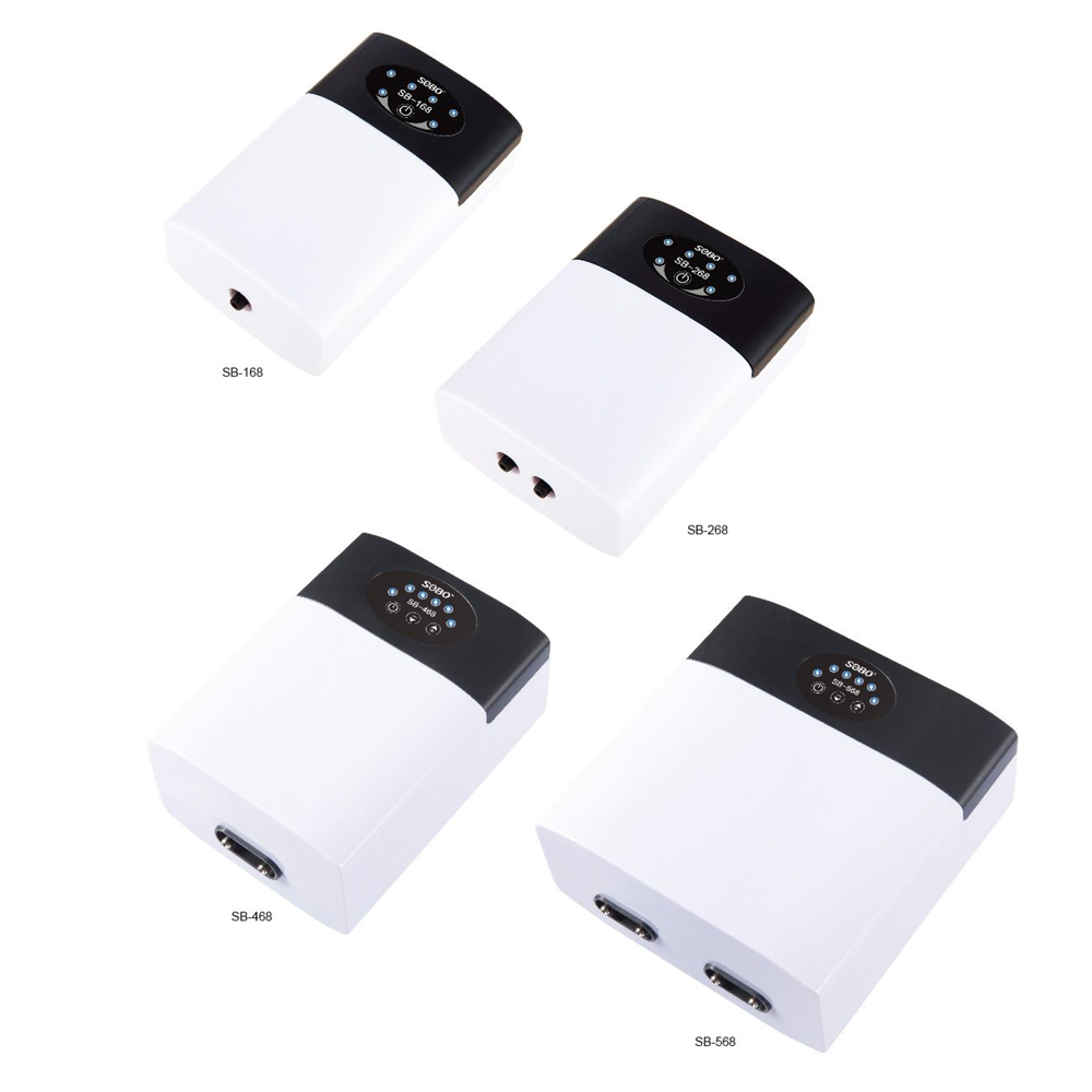 [Hoàn Tiền 10%][Siêu Sale] Máy Sủi Oxy Tích Điện  Sobo SB-268/468/568 Phòng Cúp Điện Cho Hồ Cá