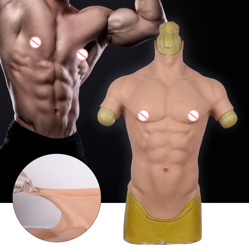 Increase Men's Chest Muscle Self-adhesive Silicone Pad Stickers