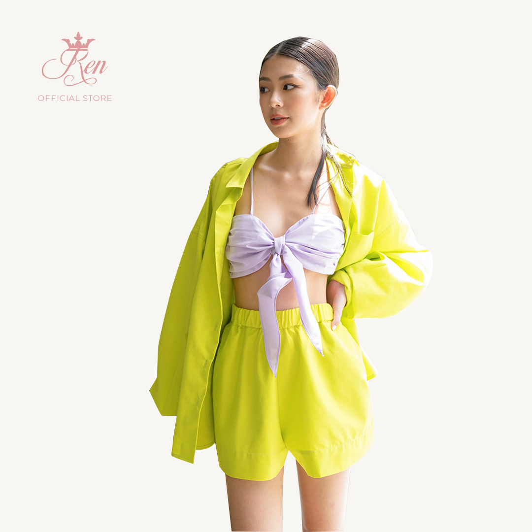 Ren by tee - quần lửng lưng thun nhiều màu