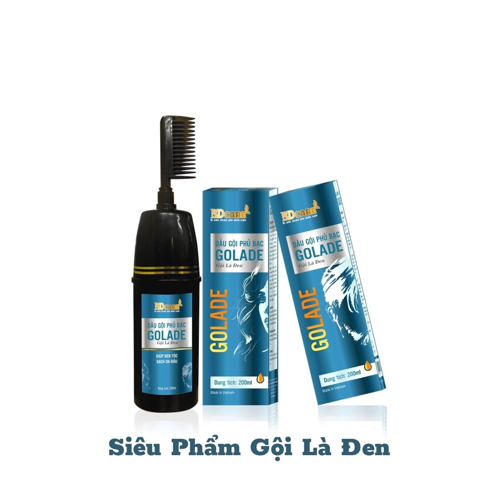 Dầu gội phủ bạc golade giúp làm sạch da - hàng cao cấp