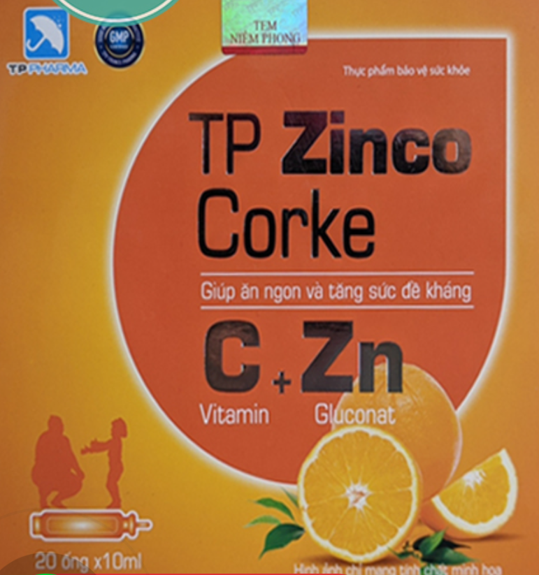 Tăng cường đề kháng TP zinco corke