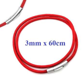 Dây chuyền nam nữ dù ĐỎ kiểu thái cá tính thời trang