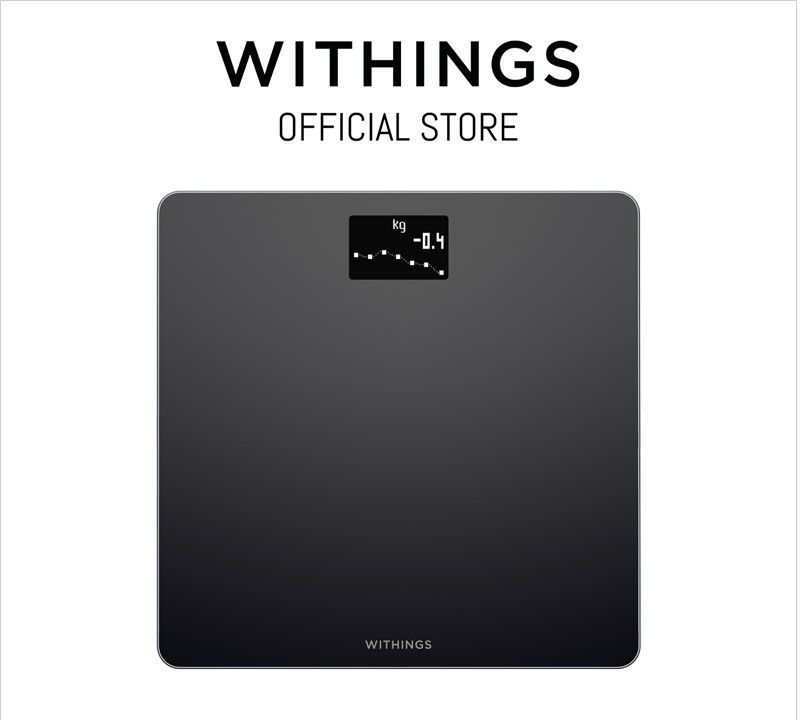 Withings - Body Weight & BMI Wi-Fi Smart Scale - White