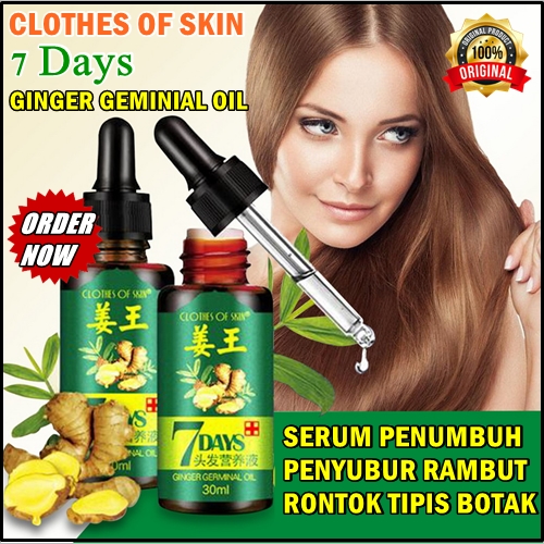 PROMO 7 days obat penumbuh rambut serum pelebat rambut