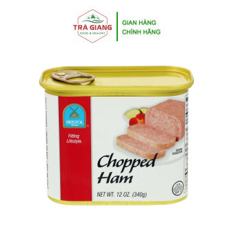Thịt hộp xắt nhỏ Chopped Ham Bristol 340g