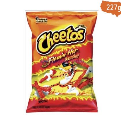Bánh Snack Cheetos Flamin’hot Crunchy 227gr
