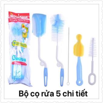 Cọ bình sữa và núm ti 5 chi tiết
