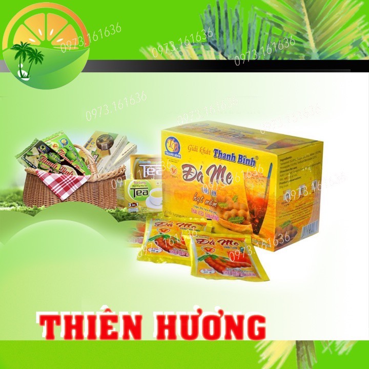 Đá me hạt mềm thanh bình- đồ ăn vặt - hộp giấy 900g