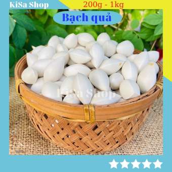 Bạch quả tươi chưa tách vỏ