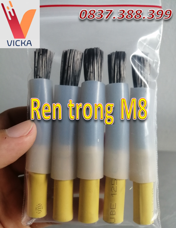 [HCM]5Cây chổi tẩy mối hàn Inox điện hóa loại dài(REN TRONG M8)