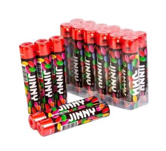 Kẹo Sôcôla Nhiều Màu Jinny Tube Thái Lan (Lốc 12 ống)