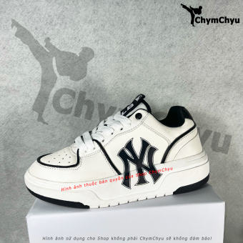 Giày MLB Chunky Liner NY Đen Cao Cấp cho Nam, Nữ Sneaker Thể Thao