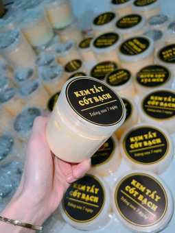 Kem Body Tẩy Cốt Bạch Trắng Mạnh - Hàng Chuẩn - TẶNG ỐNG GĂNG TAY Ủ TRẮNG