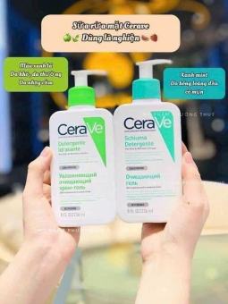 Sữa rửa mặt Cerave nội địa Pháp 236ml