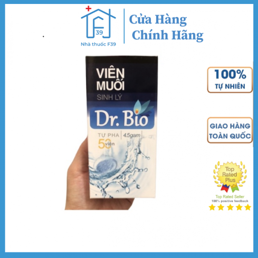 Viên Muối Sinh Lý Dr.BIO Dùng Làm Nước Xúc Miệng Hằng Ngày Tiện Lợi Hiệu Quả