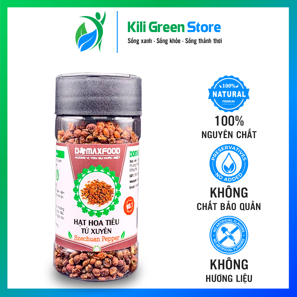 Xuyên tiêu đỏ Szechuan Pepper - Hạt hoa tiêu Tứ Xuyên loại 1 - Xuyên hoa tiêu - gia vị của các món ăn ngon